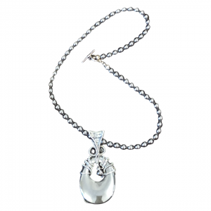 Vintage Hematite Necklace